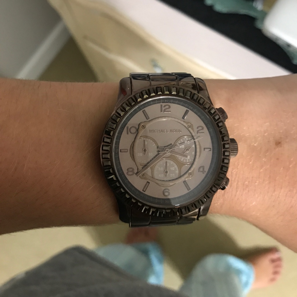 Chocolate Michael Kors Women's Watch!